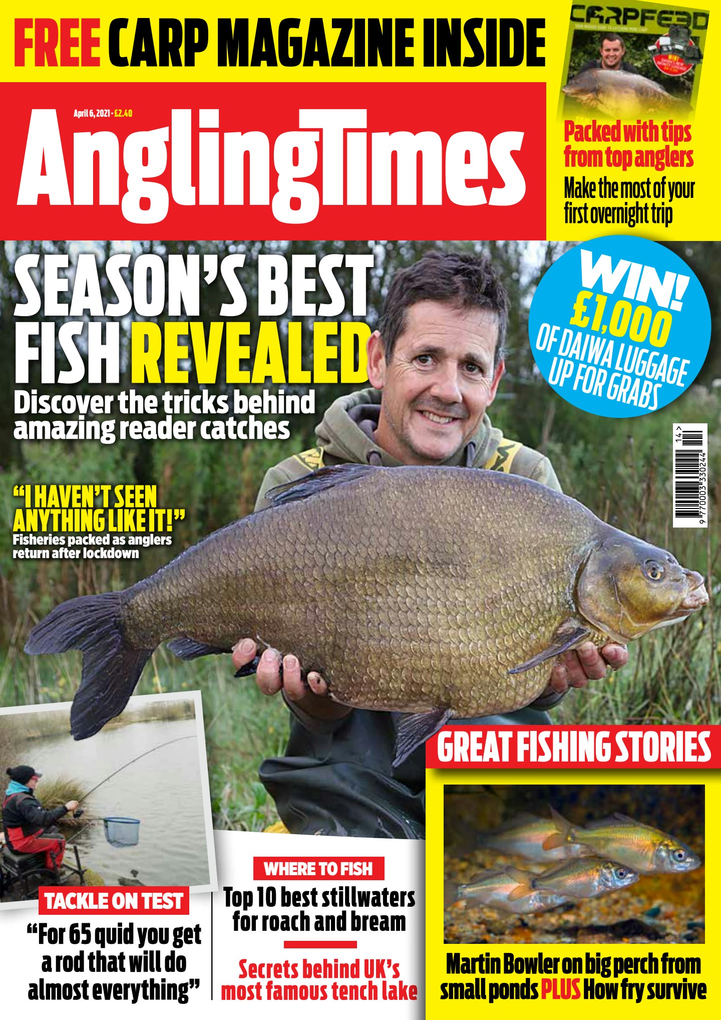Angling Times April 6th Issue Angling Times